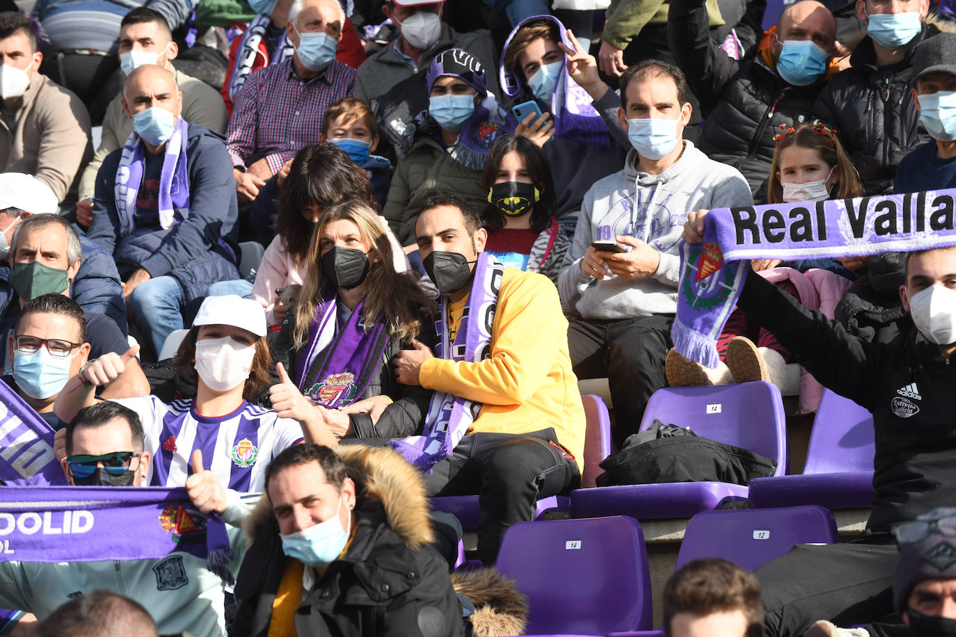 Fotos: Búscate en la grada del Real Valladolid-Leganés (1/4)