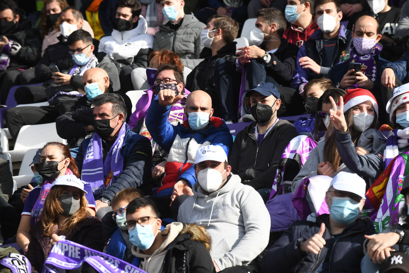Fotos: Búscate en la grada del Real Valladolid-Leganés (1/4)