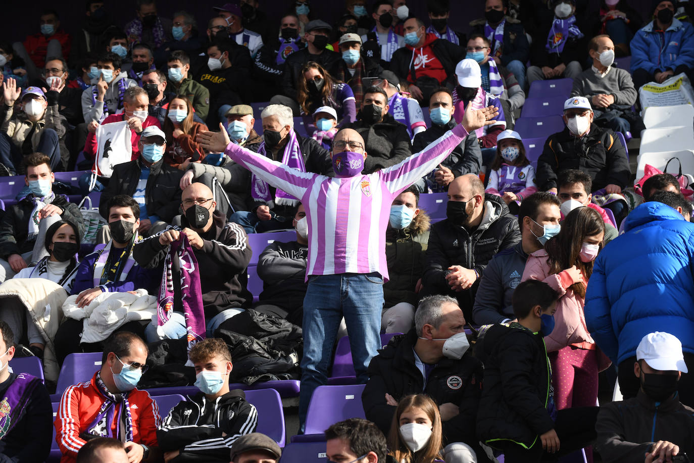 Fotos: Búscate en la grada del Real Valladolid-Leganés (1/4)