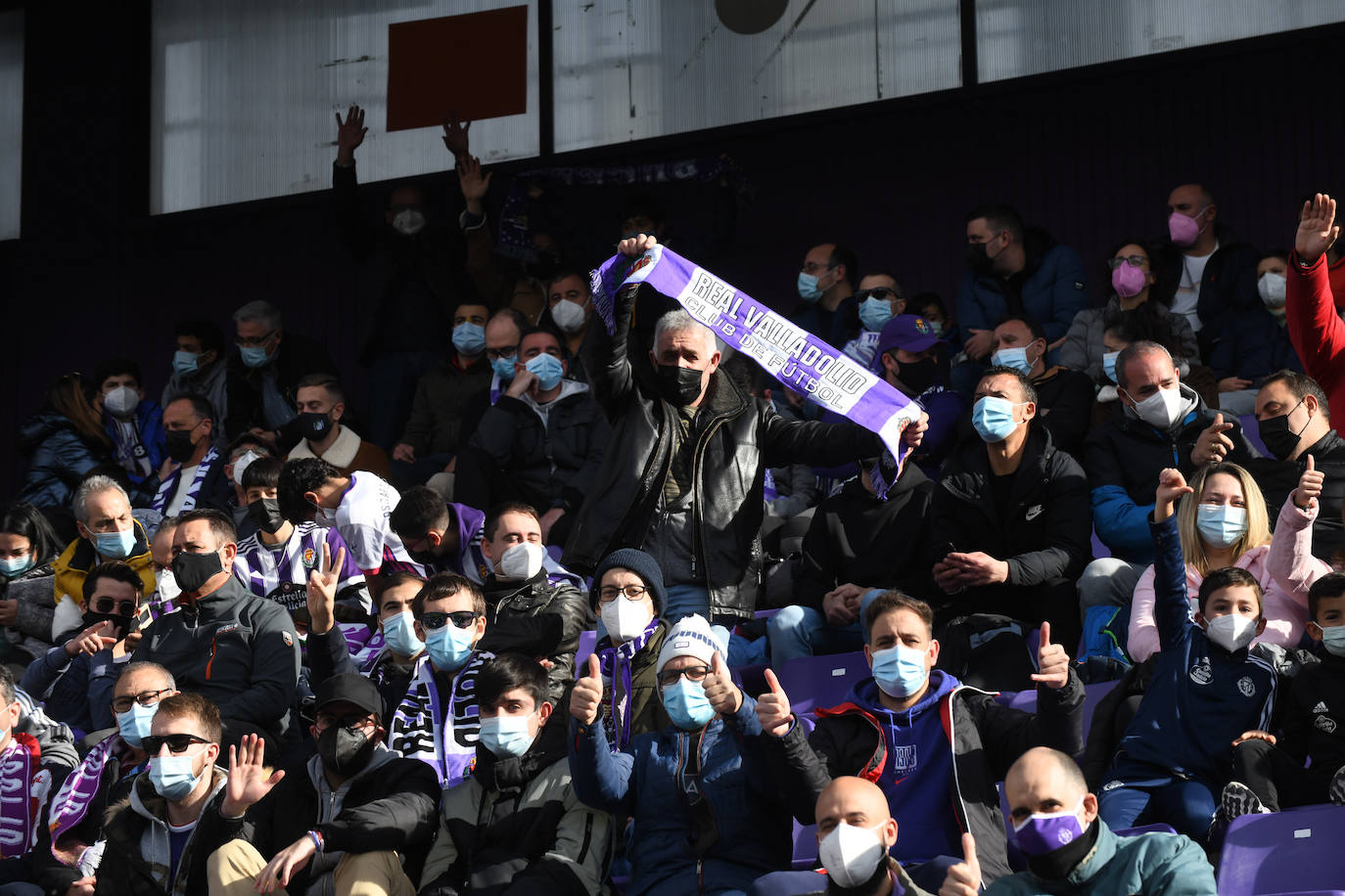 Fotos: Búscate en la grada del Real Valladolid-Leganés (2/4)