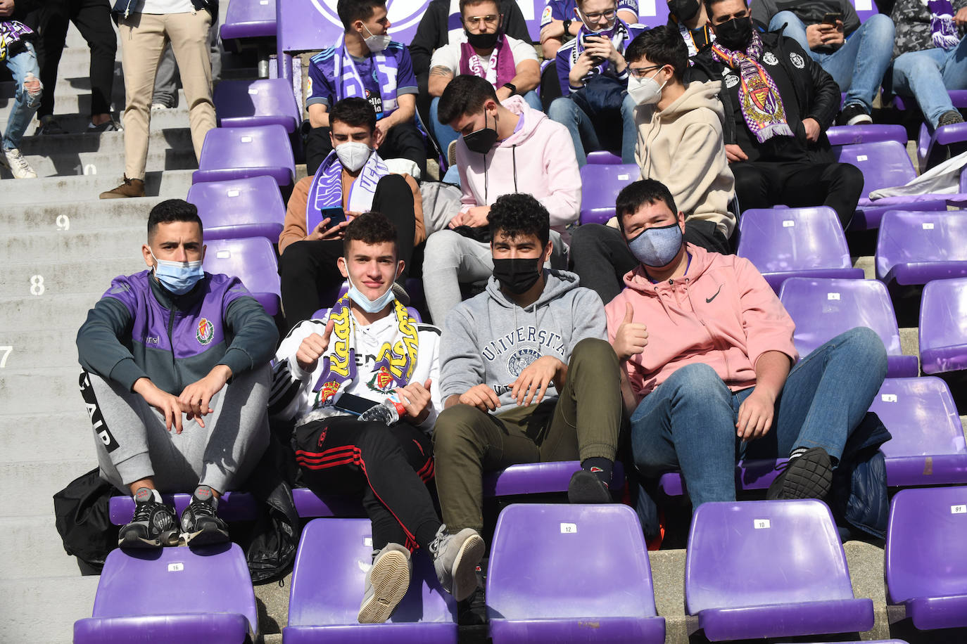 Fotos: Búscate en la grada del Real Valladolid-Leganés (3/4)