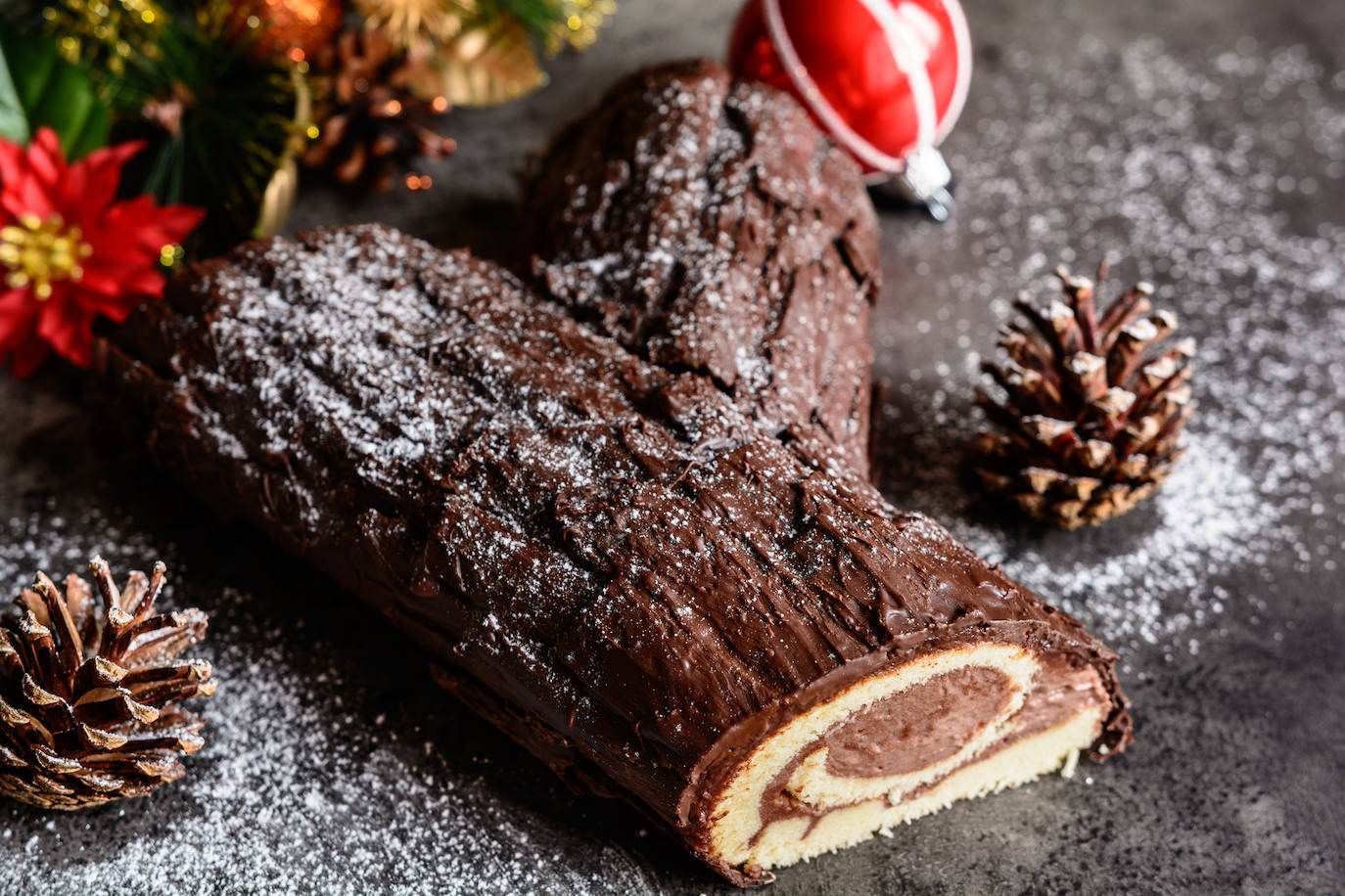 Bûche de Noël, Francia