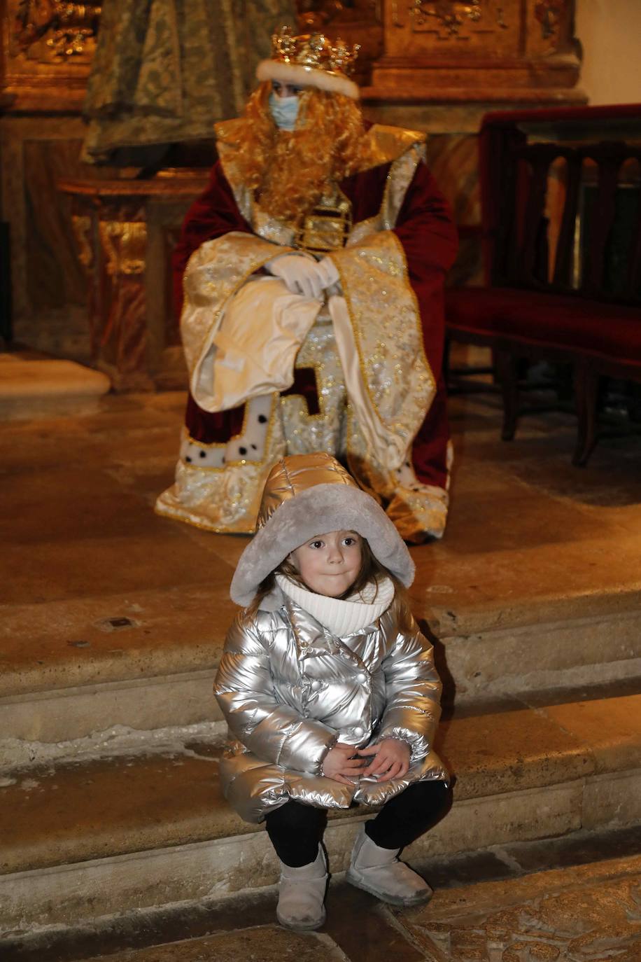 Los Reyes reciben las cartas de los niñosde la comarca de Peñafiel.