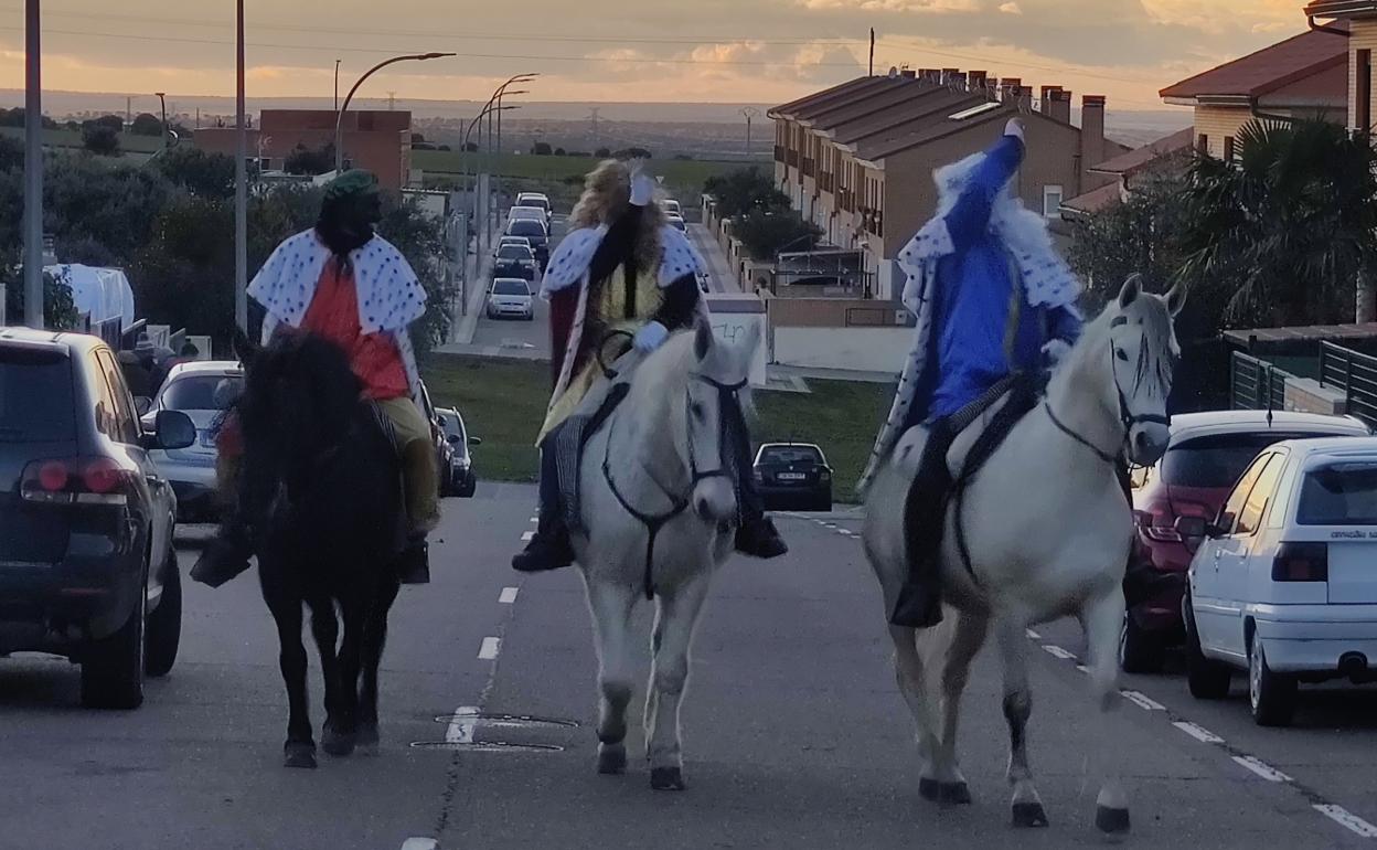 Los Reyes Magos en Carrascal de Barregas. 