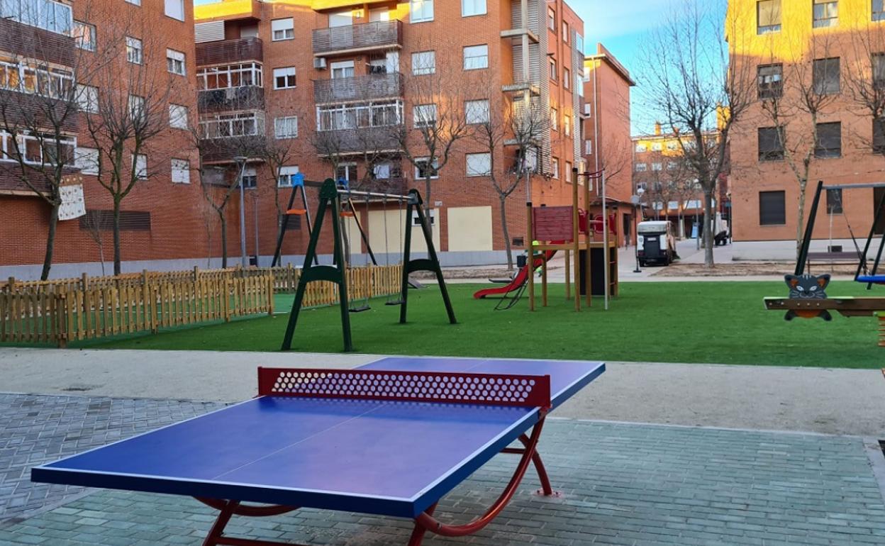 Plazuela Fuente del Cántaro, una de las cinco plazas interiores transformadas. 