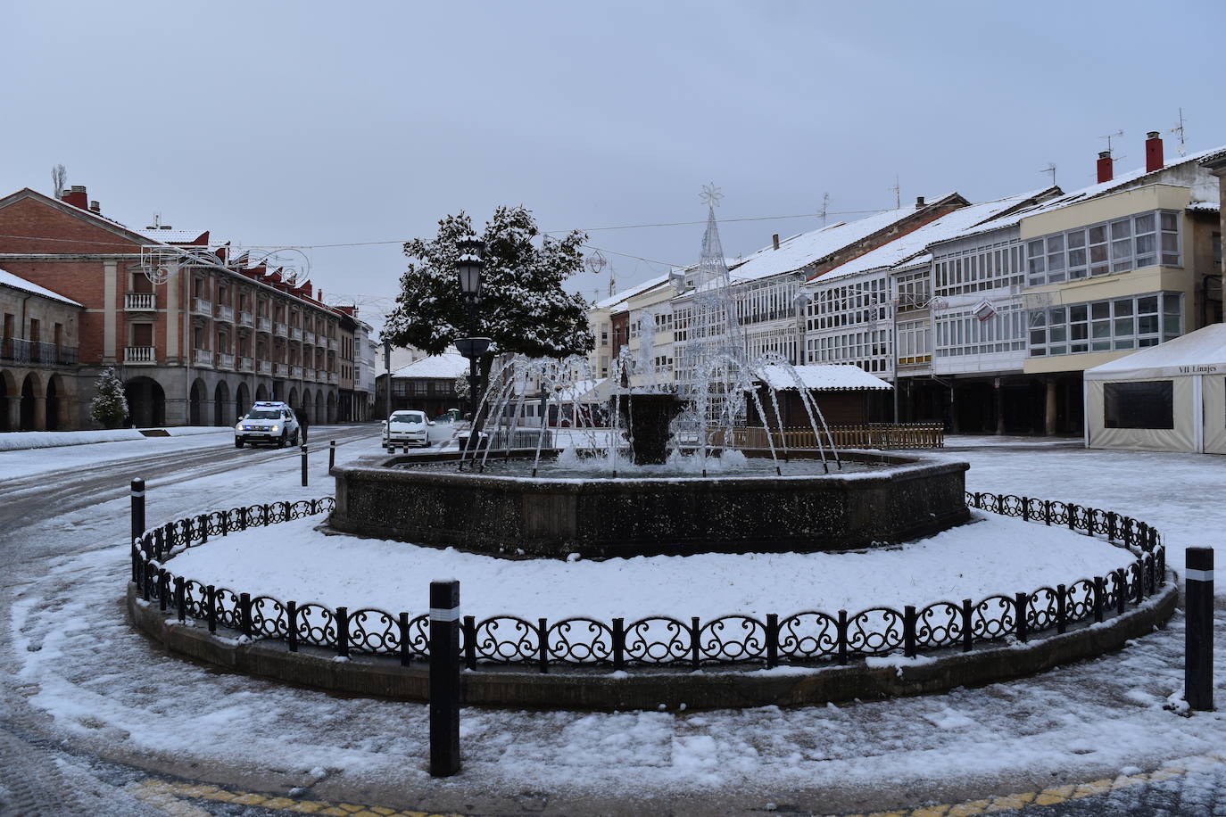 Fotos: Nevada en Aguilar de Campoo