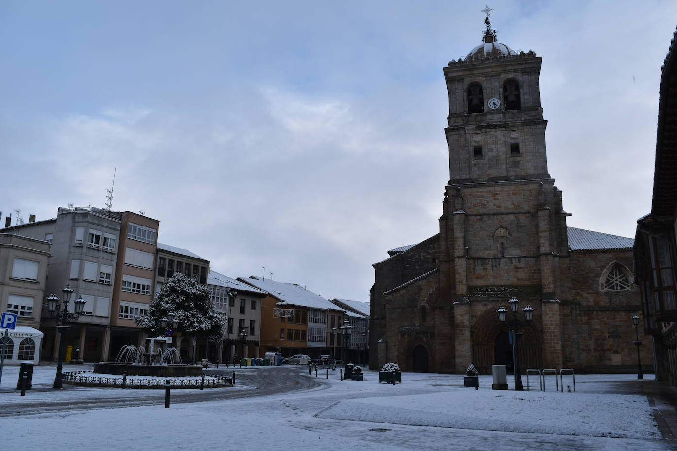 Fotos: Nevada en Aguilar de Campoo