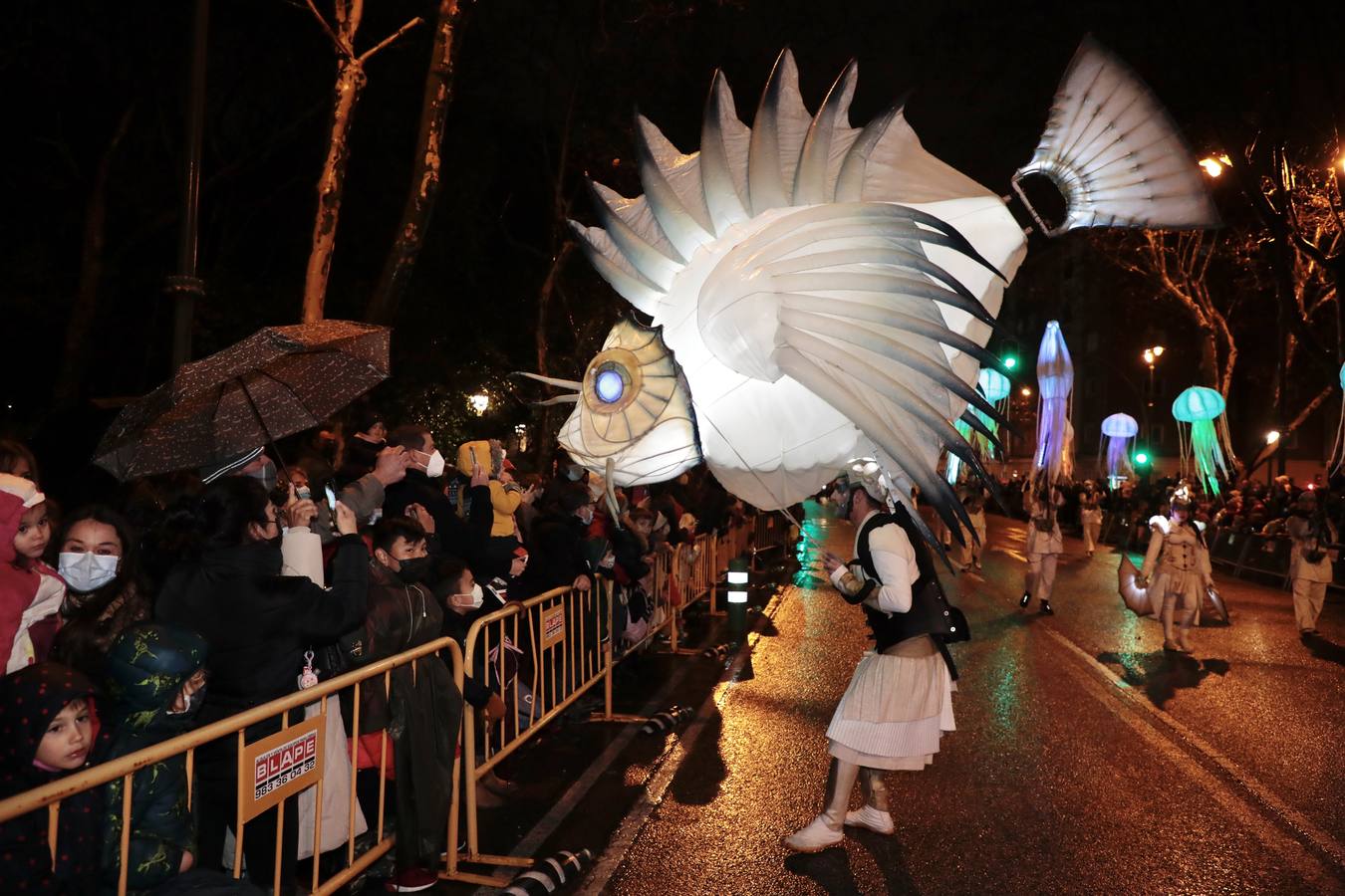 Fotos: Cabalgata de los Reyes Magos en Valladolid (1/2)