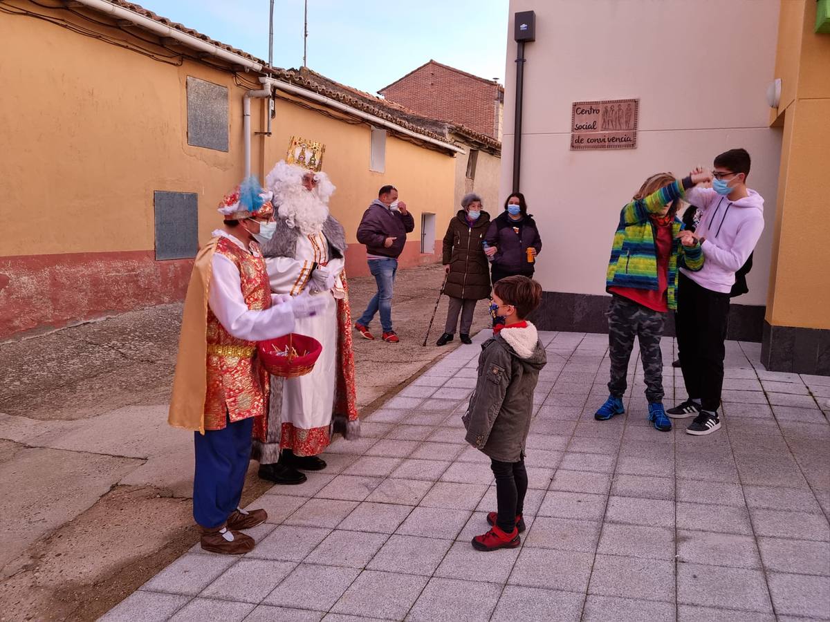 Visita del rey Melchor a San Pelayo.