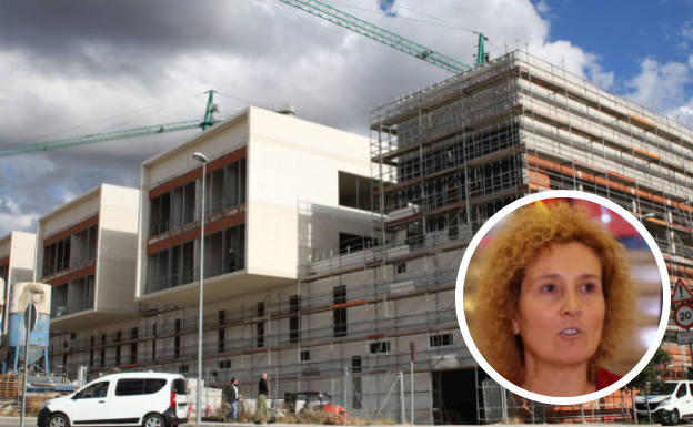 Obras del nuevo Palacio de Justicia de Segovia.