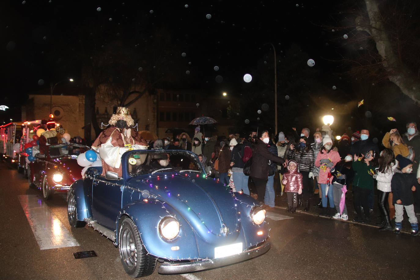 Los Reyes Magos, en varios puntos de Segovia.