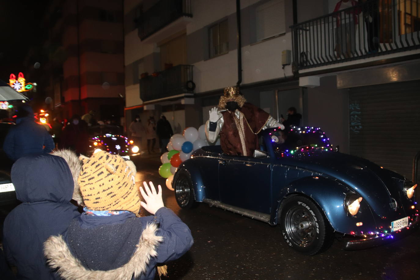 Los Reyes Magos, en varios puntos de Segovia.