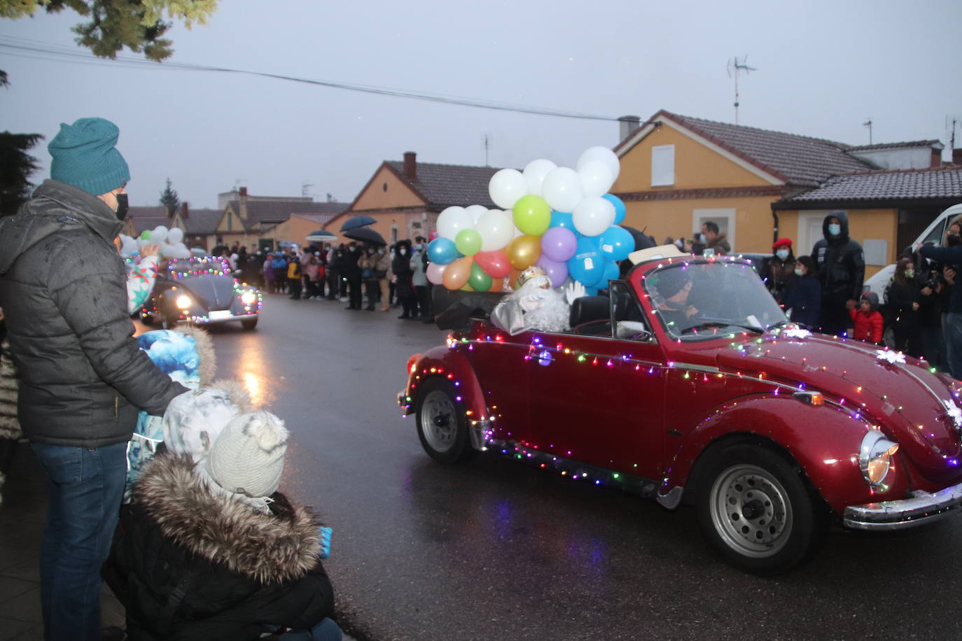 Los Reyes Magos, en varios puntos de Segovia.