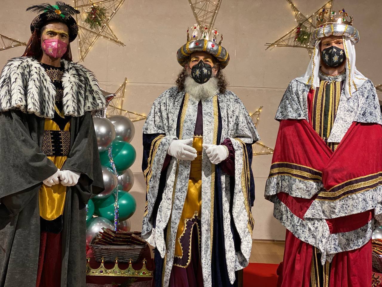 Los Reyes Magos, en varios puntos de Segovia.