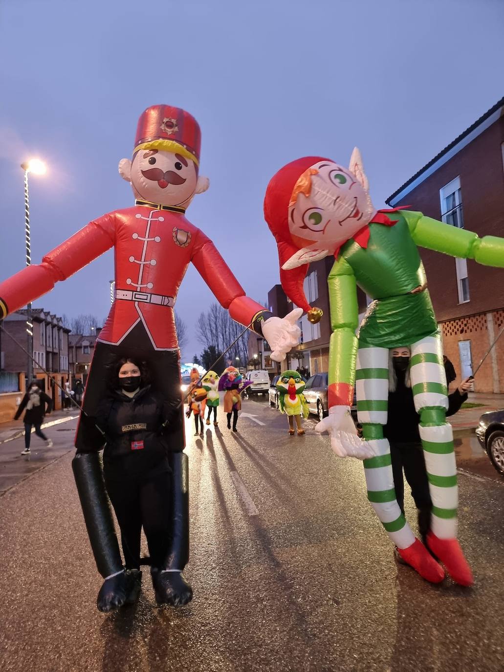 Fotos: Los Magos de Oriente iluminan Villamuriel