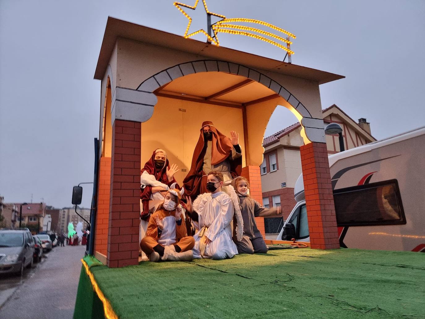 Fotos: Los Magos de Oriente iluminan Villamuriel