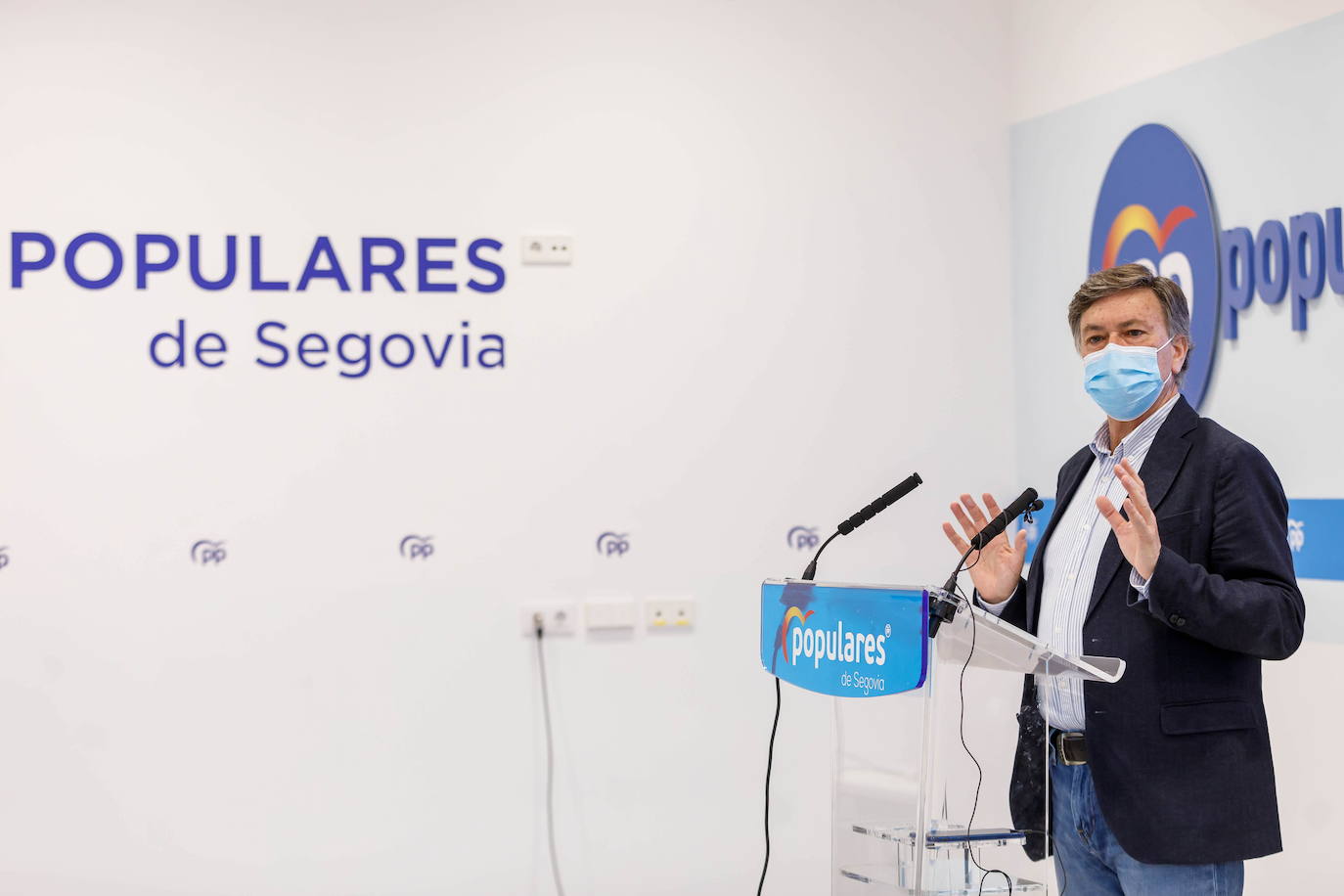 Francisco Vázquez, número 1 del PP por Segovia a las elecciones del 13-F.