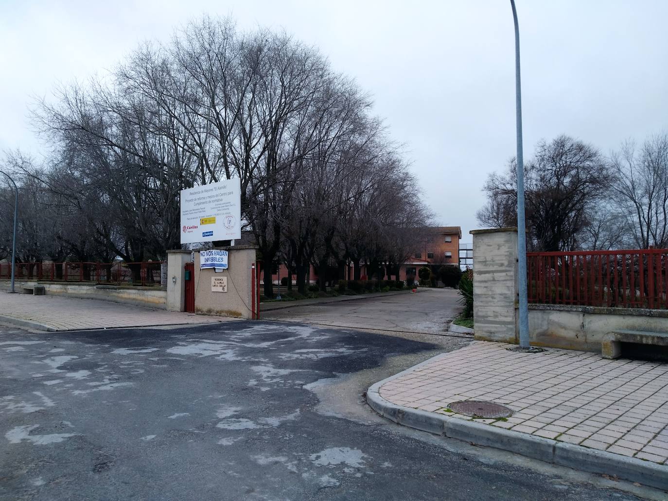 Residencia de Cuéllar donde se ha detectado el brote.