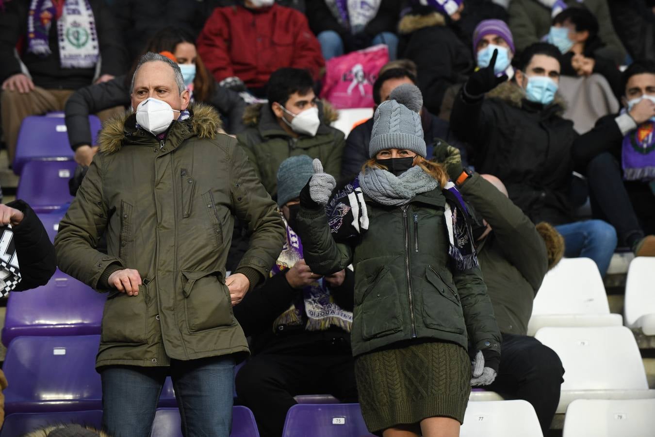 Fotos: Búscate en la grada de Zorrilla (1/4)