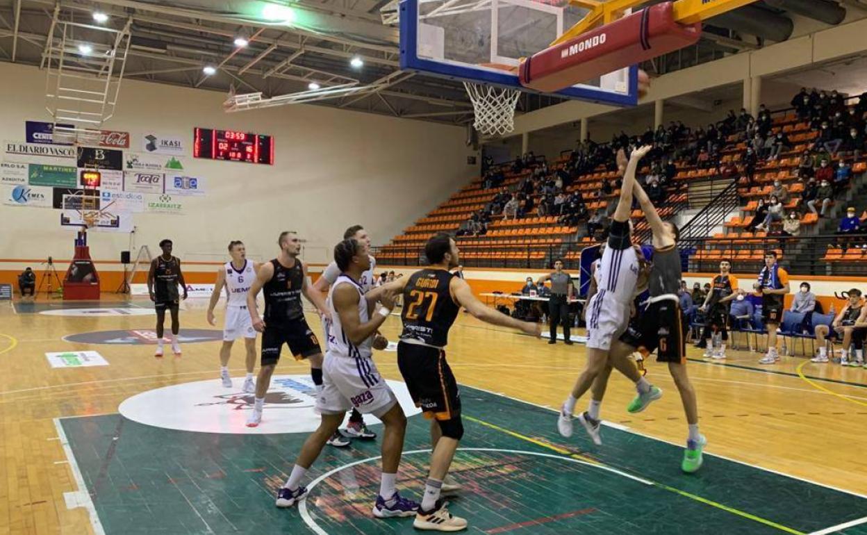 Una acción del encuentro. 