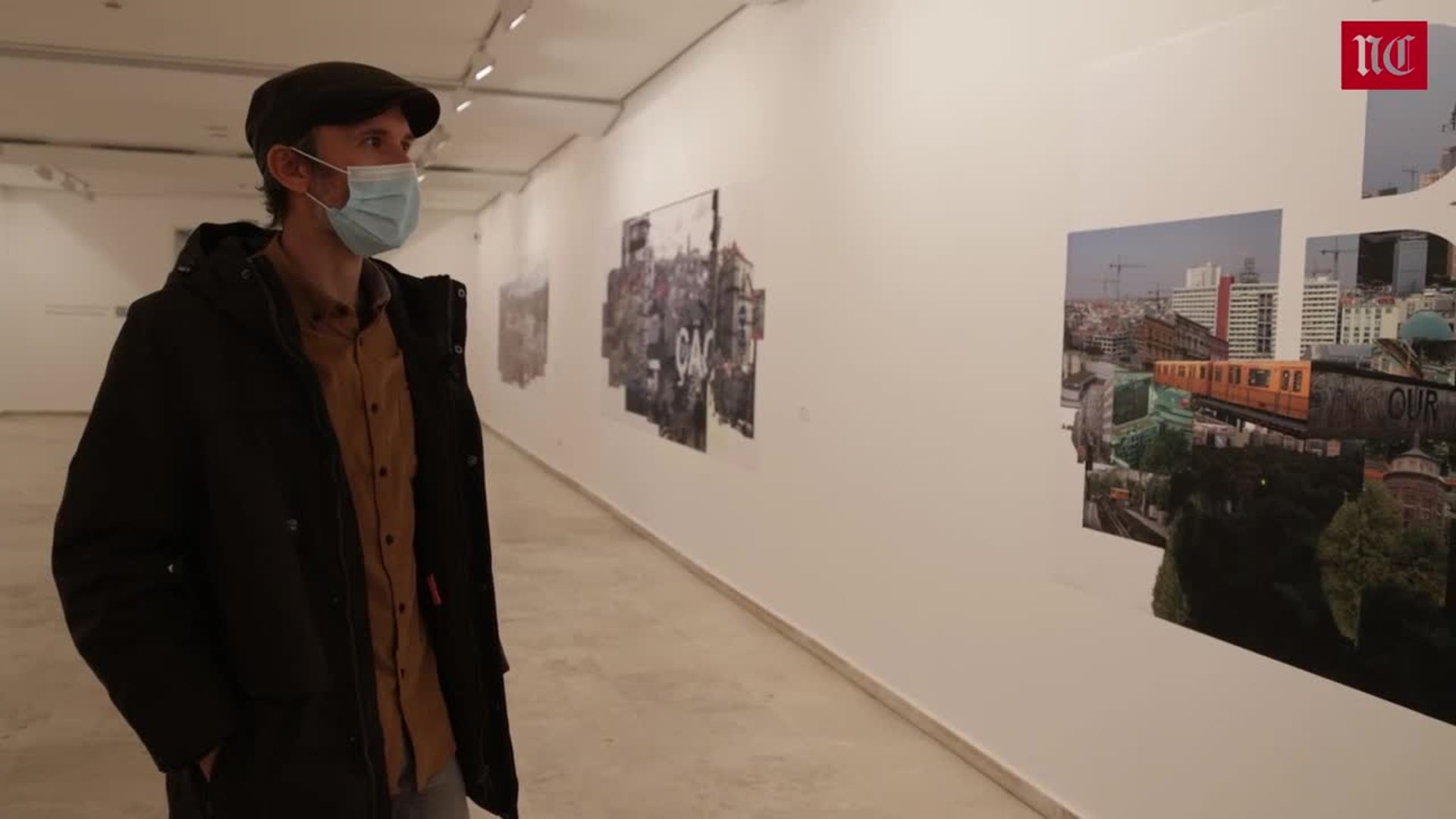 Jorge Peligro presenta una colección de 'collages' en Valladolid