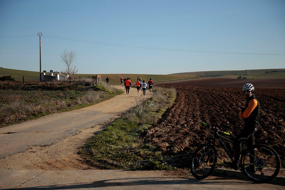 Manuel Vicente Tejedor sentencia su segunda Liga de Cross de Cabrerizos. En féminas Verónica Sánchez gana y ya lo tiene en la mano