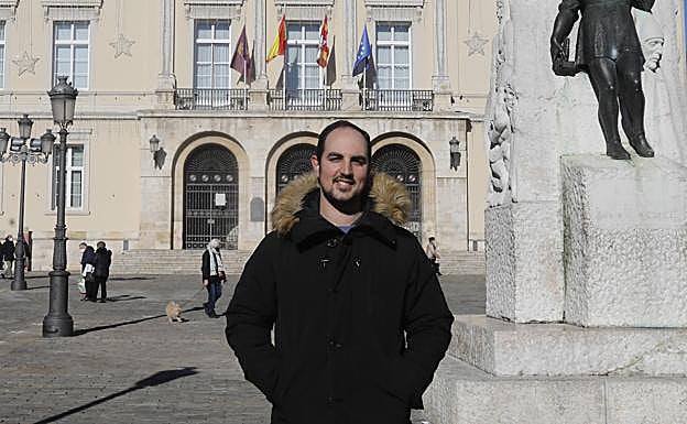 José María Estébanez, esta semana en Palencia. 