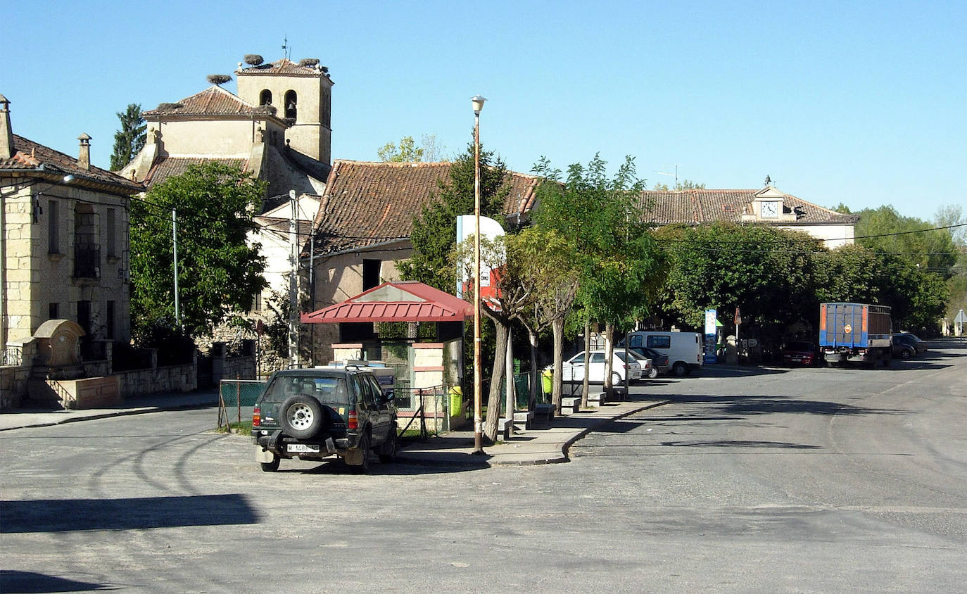 Calle principal de Matabuena.