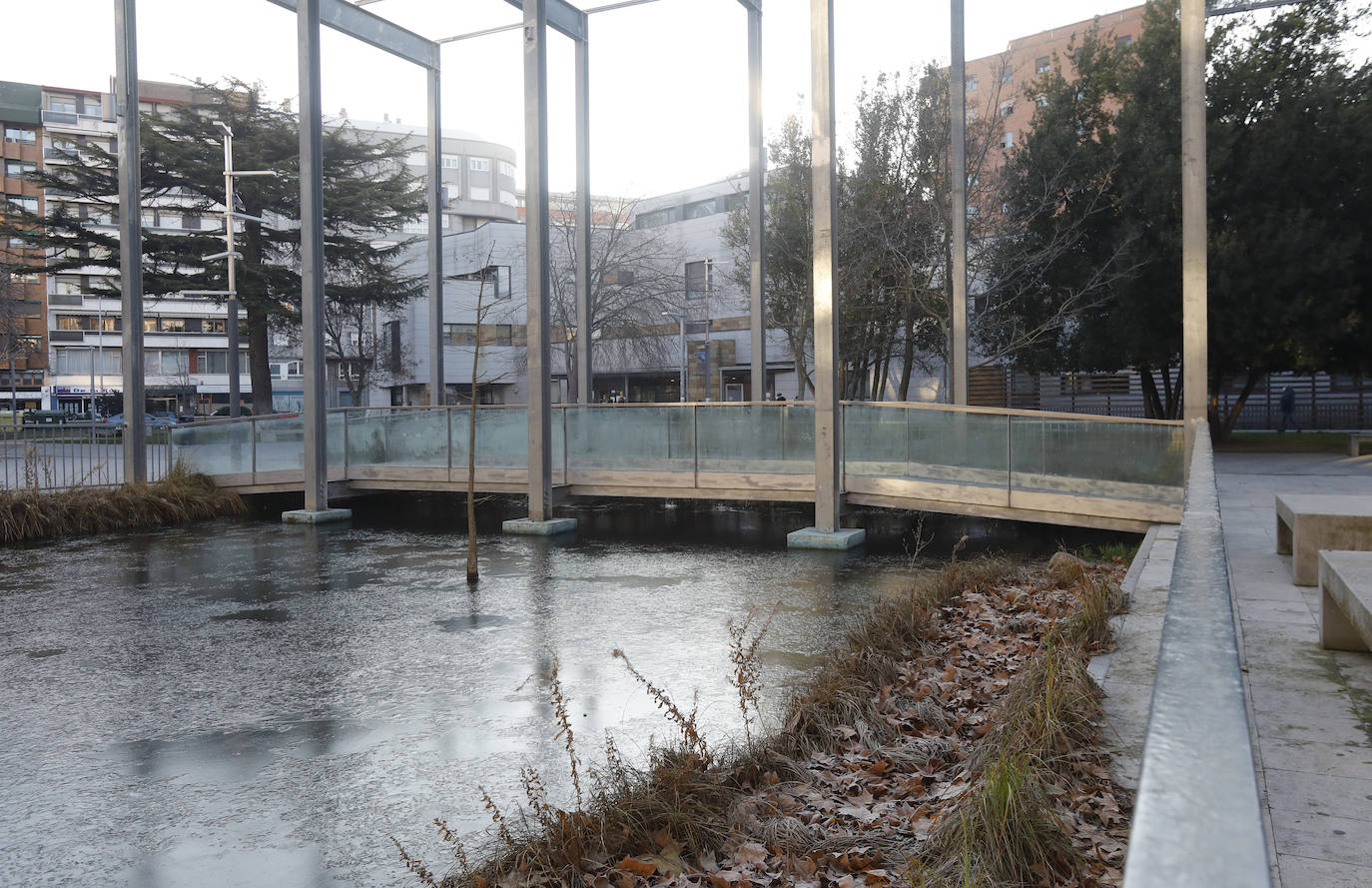 Fotos: Los termómetros caen en Palencia