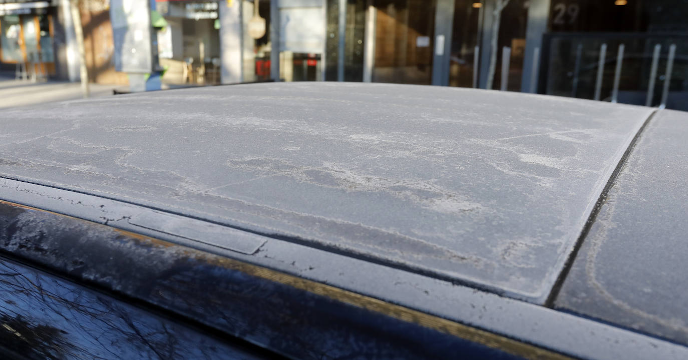 Fotos: Los termómetros caen en Palencia