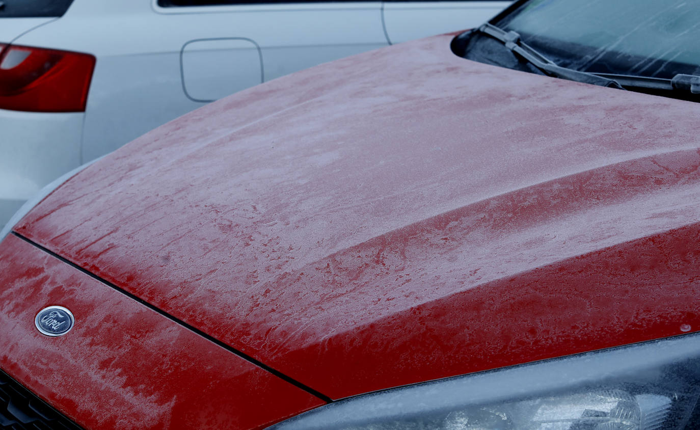 Fotos: Los termómetros caen en Palencia