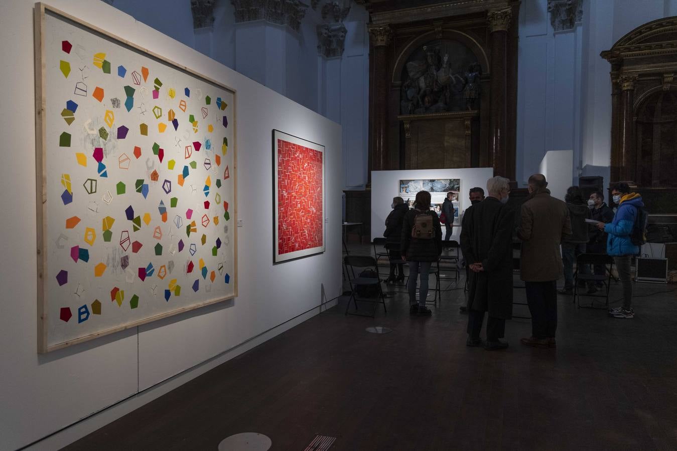 Fotos: La sala de Las Francesas acoge la muestra con las obras finalistas del certamen de pintura de Acor