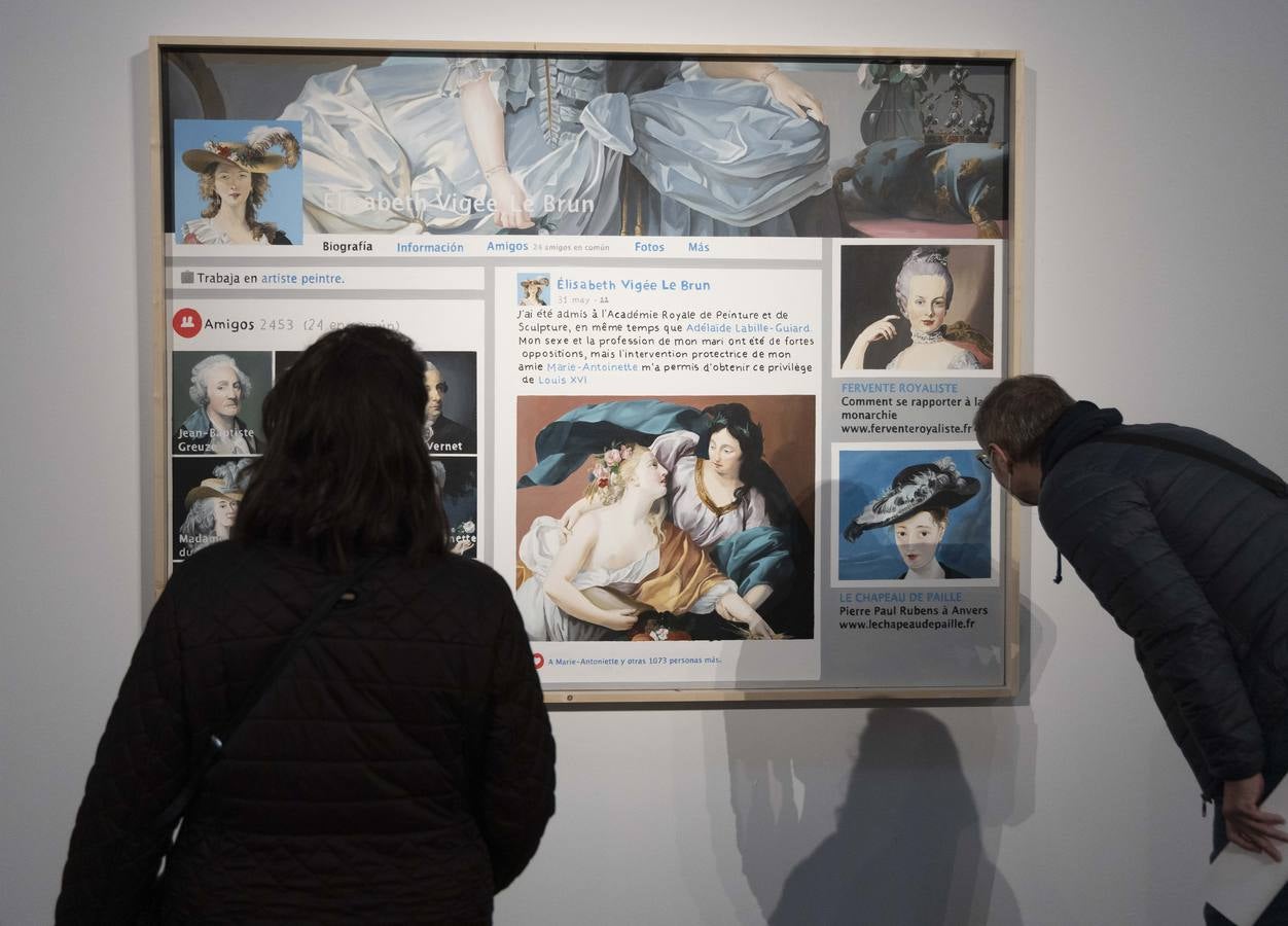Fotos: La sala de Las Francesas acoge la muestra con las obras finalistas del certamen de pintura de Acor