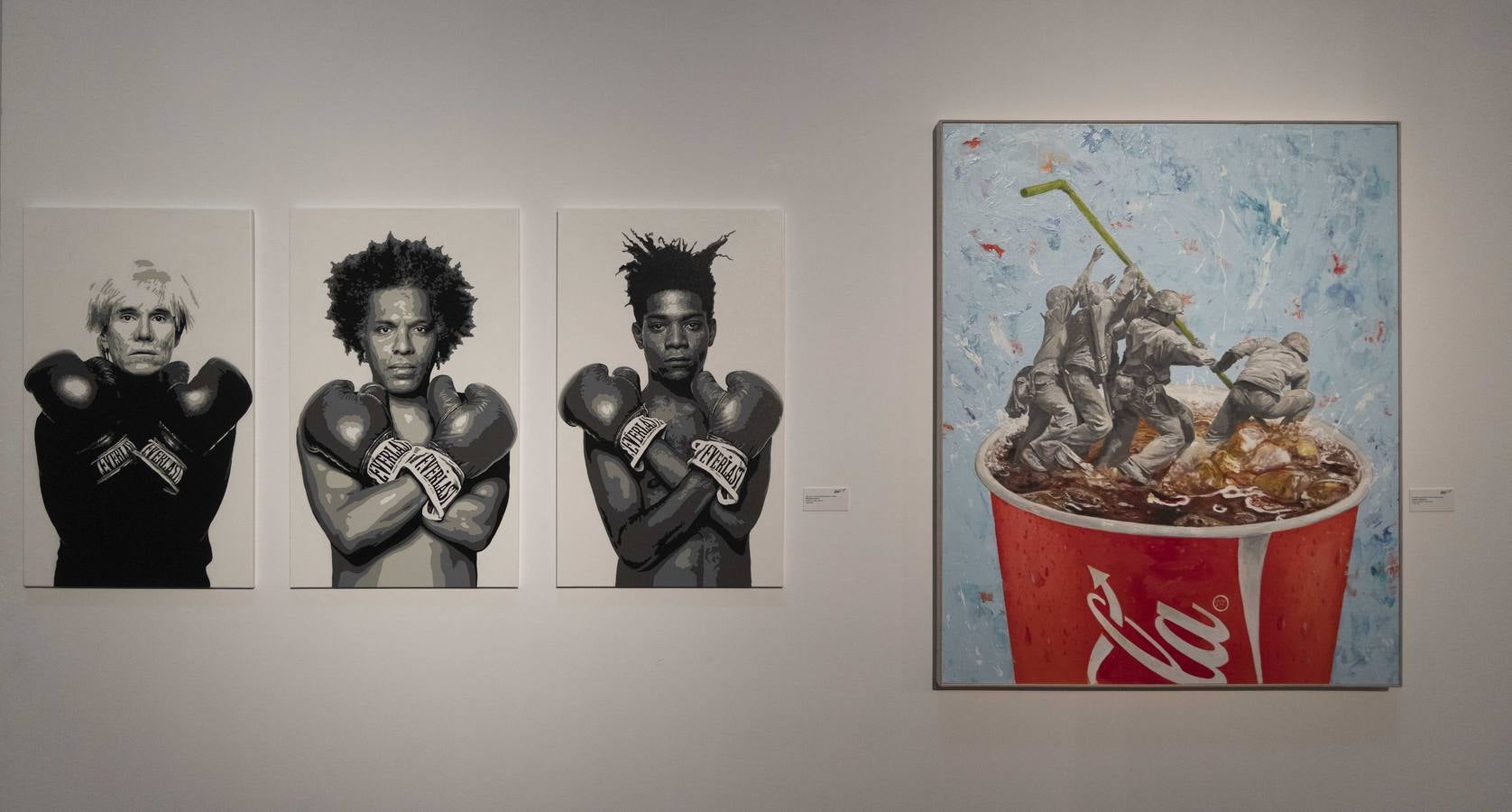 Fotos: La sala de Las Francesas acoge la muestra con las obras finalistas del certamen de pintura de Acor