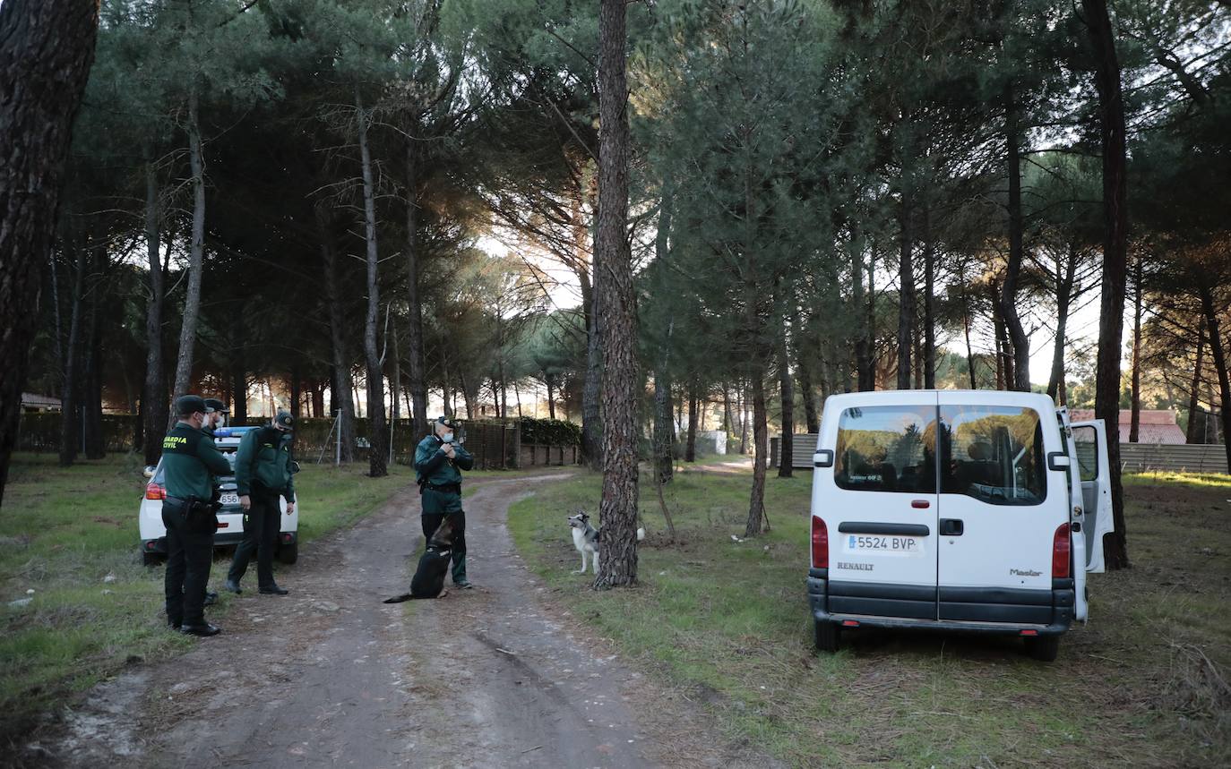 Fotos: Búsqueda con perros de la mujer desaparecida en Traspinedo