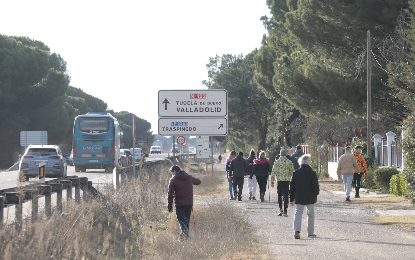 Los vecinos de Traspinedo buscan a Esther López. 