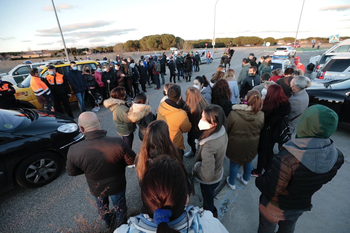 Los vecinos de Traspinedo buscan a Esther López. 