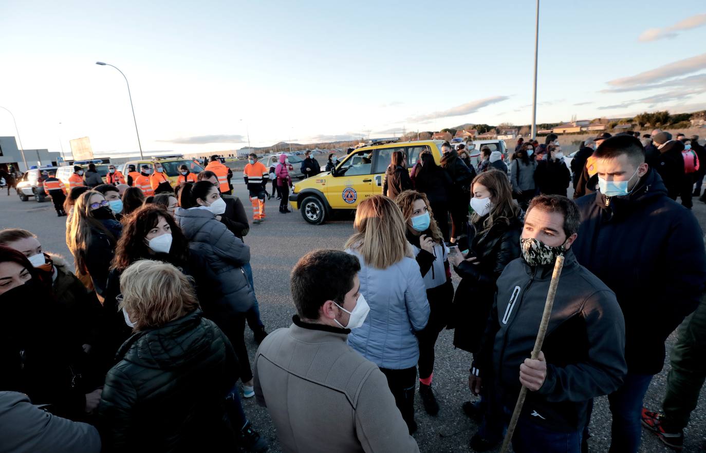 Los vecinos de Traspinedo buscan a Esther López. 