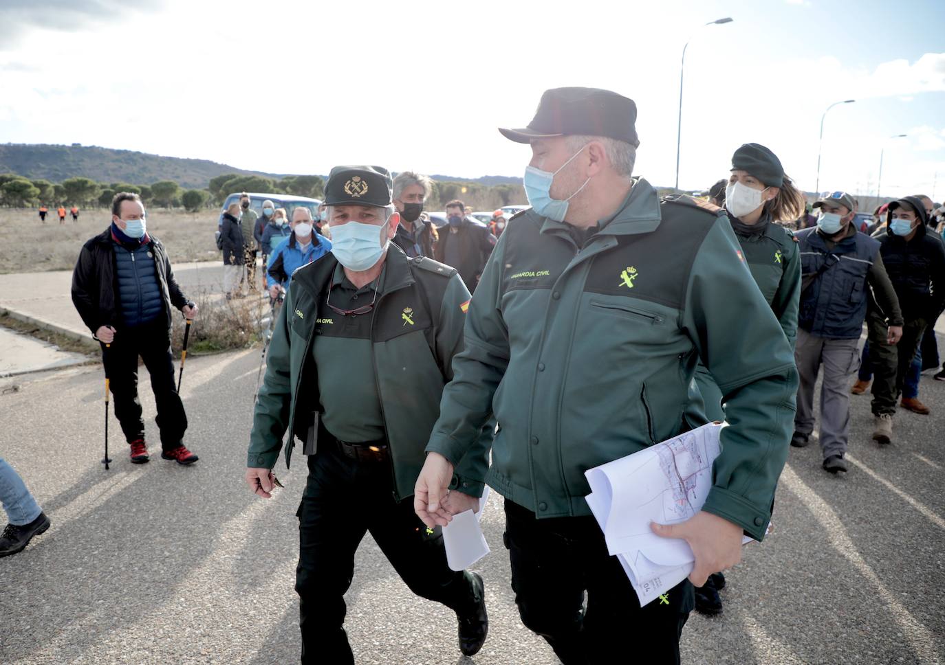 Los vecinos de Traspinedo buscan a Esther López. 