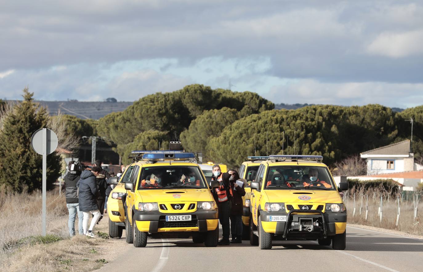 Los vecinos de Traspinedo buscan a Esther López. 