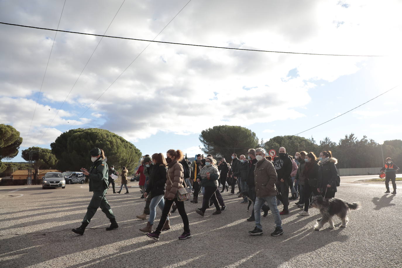 Los vecinos de Traspinedo buscan a Esther López. 