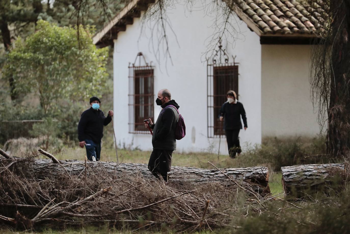 Los vecinos de Traspinedo buscan a Esther López. 