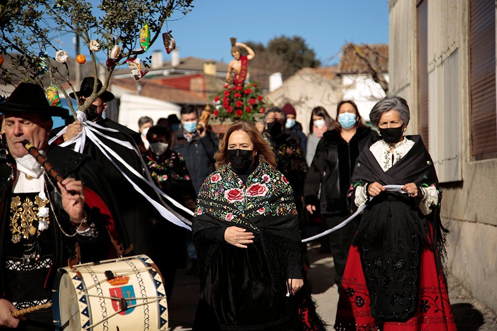 Fiesta patronal de San Sebastián en Sorihuela con procesión, misa y baile