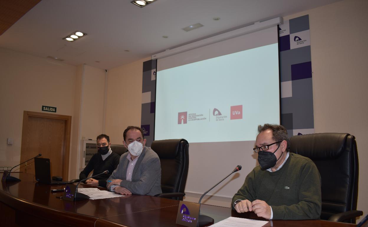 Presentación de los proyectos en la Diputación