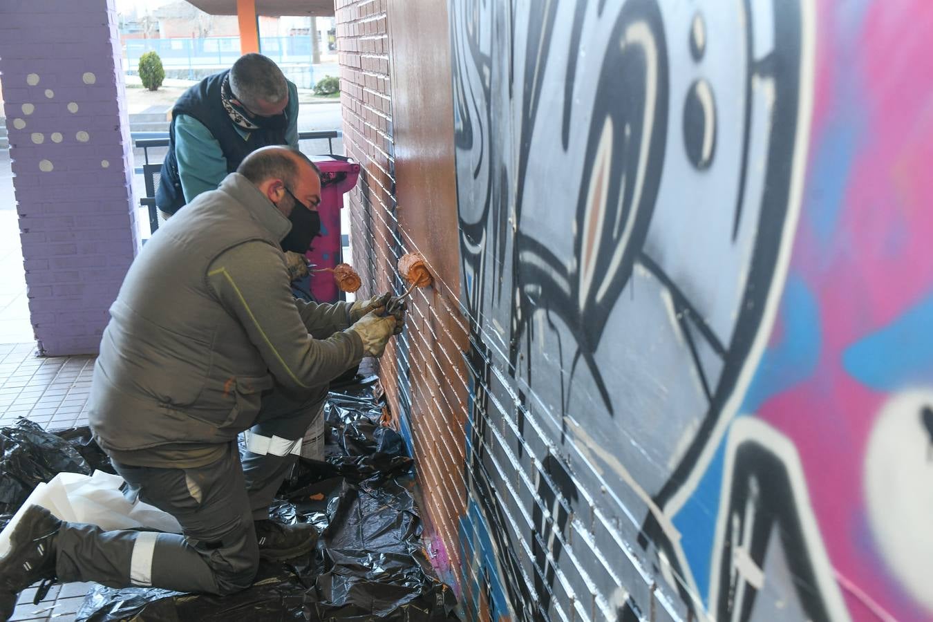 Fotos: Los vándalos se ceban con el colegio Pablo Picasso de Valladolid