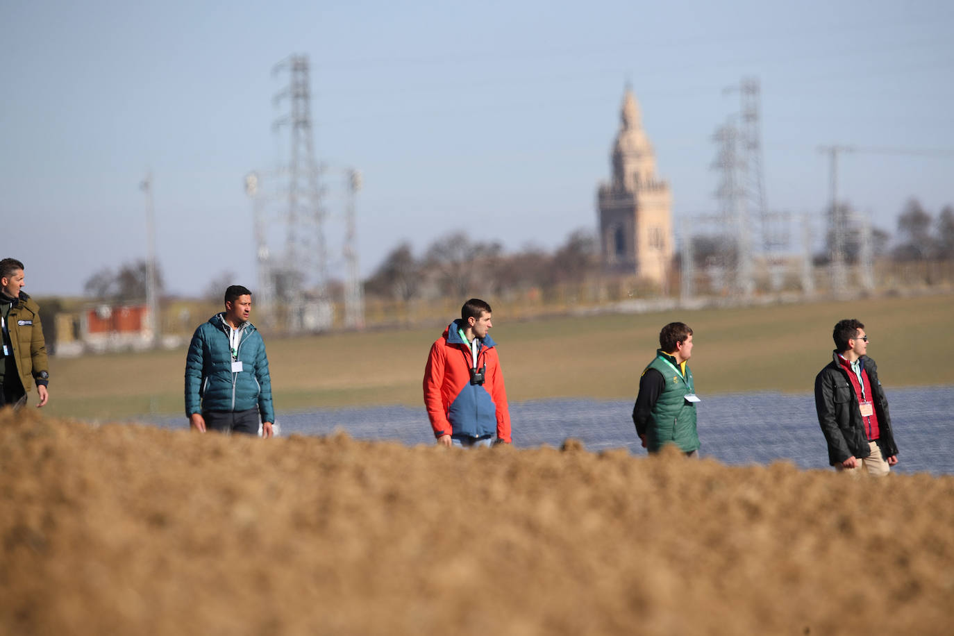 Primera jornada de cuartos de final del Campeonato Nacional de Galgos. 