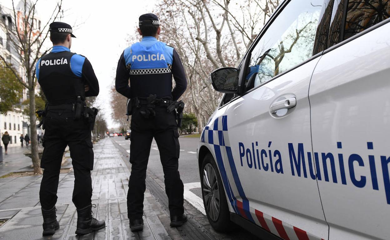 Agentes de la Policía Municipal. 