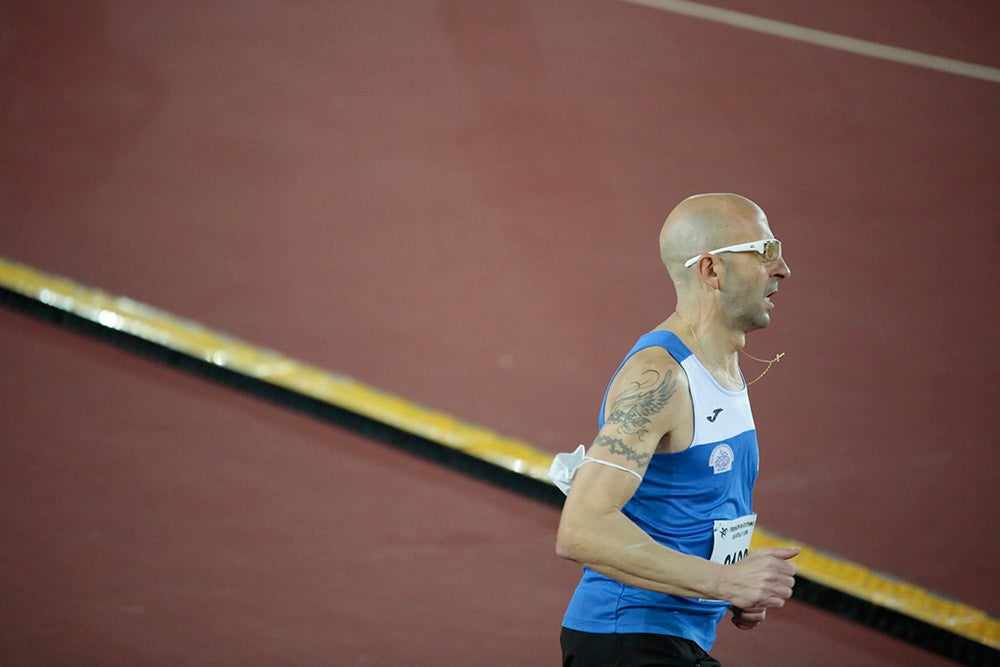 Bruno Hortelano, ilustres integrantes del 4x400, junto al salmantino Álvaro de Arriba, los grandes protagonistas de la tarde de atletismo en la Carlos Gil Pérez