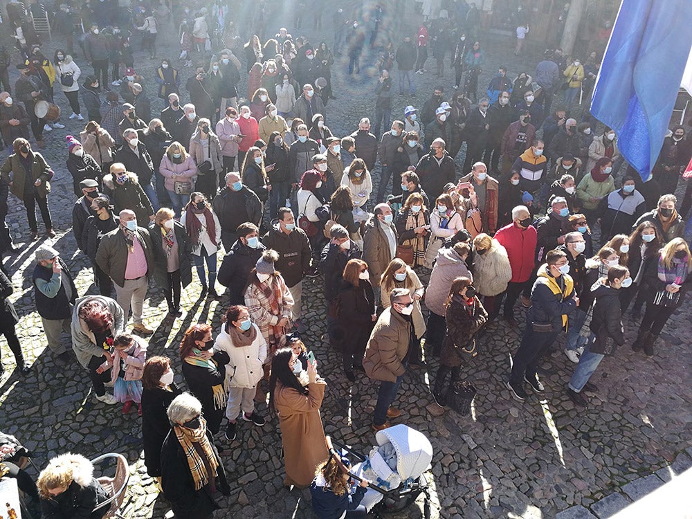 La Alberca recuerda la solidaridad del pueblo en la rifa del marrano de San Antón