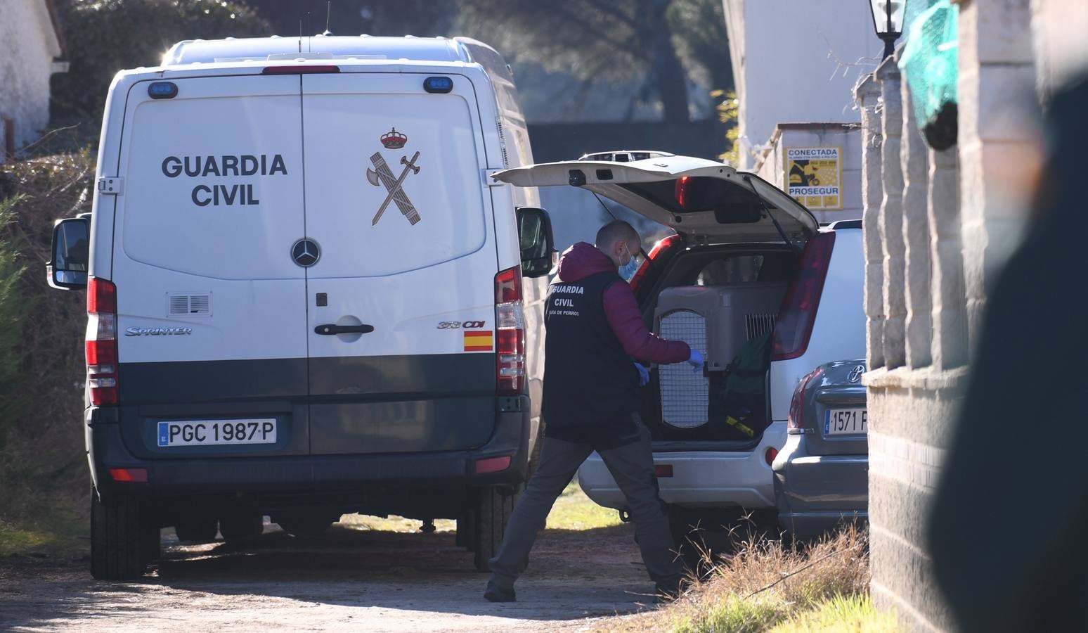 Fotos: Los buzos inician en el Duero la búsqueda de la joven Esther López, desaparecida en Traspinedo